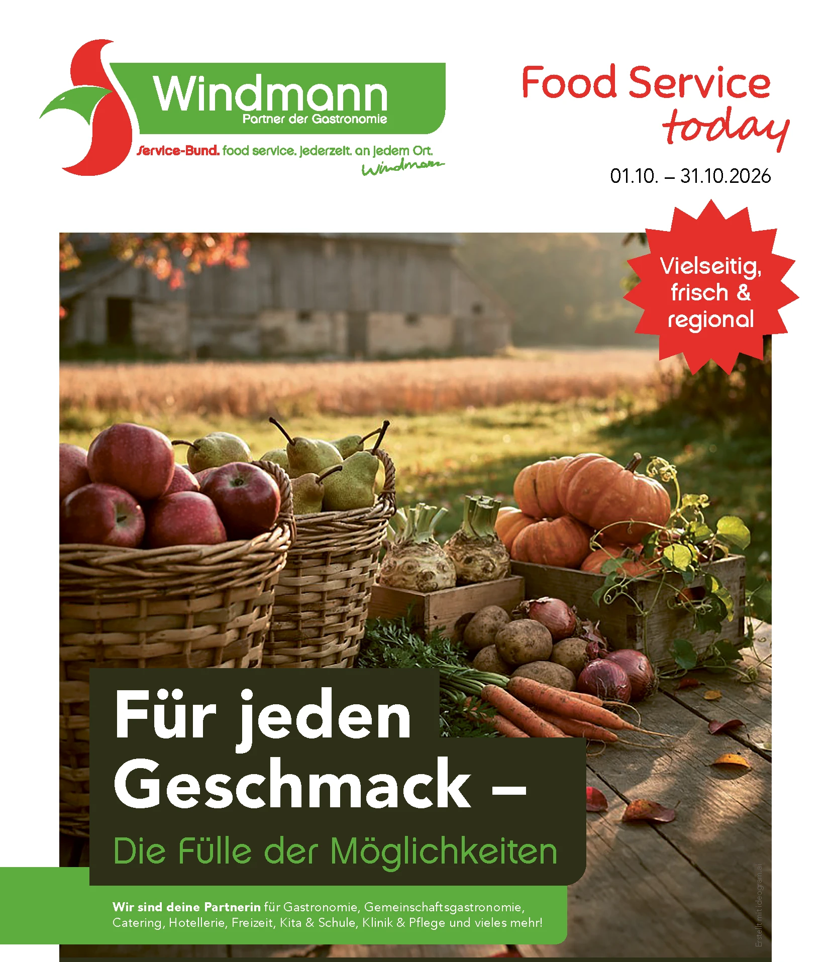 Oktober Titelseite