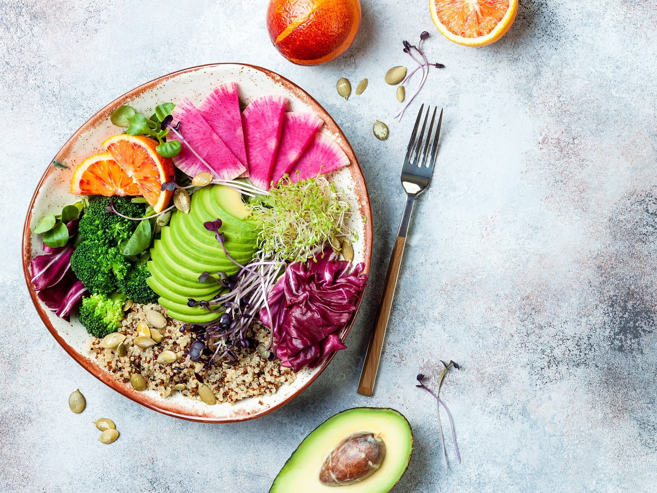 Vegetarisch Vegetarische Bowl