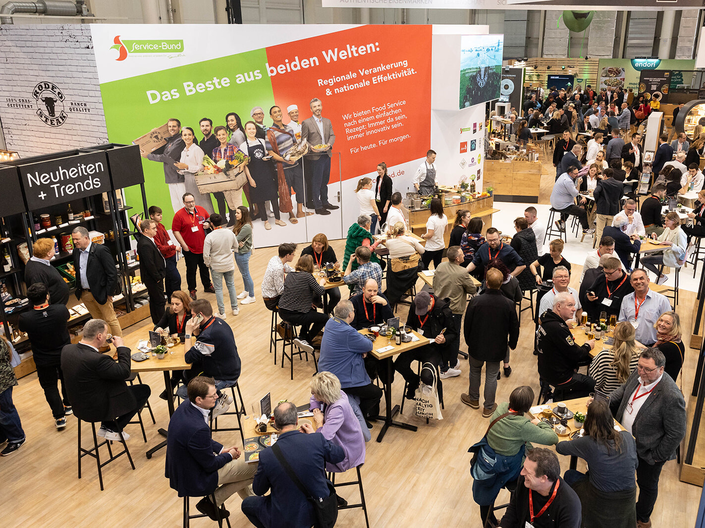 Service Bund Messestand